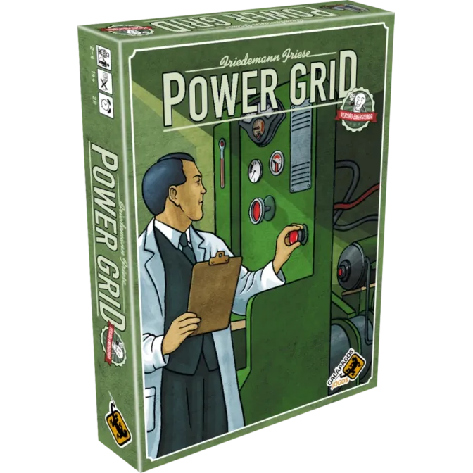 Power Grid Versão Energizada - Galápagos Jogos