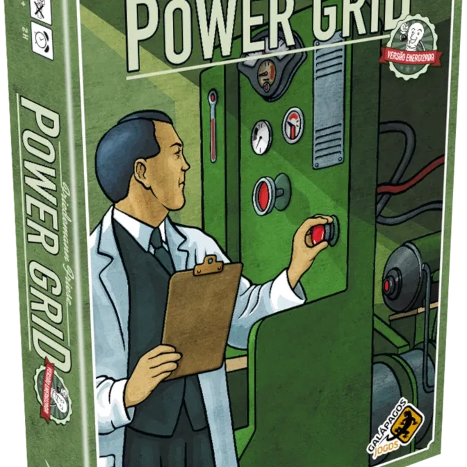 Power Grid Versão Energizada - Galápagos Jogos
