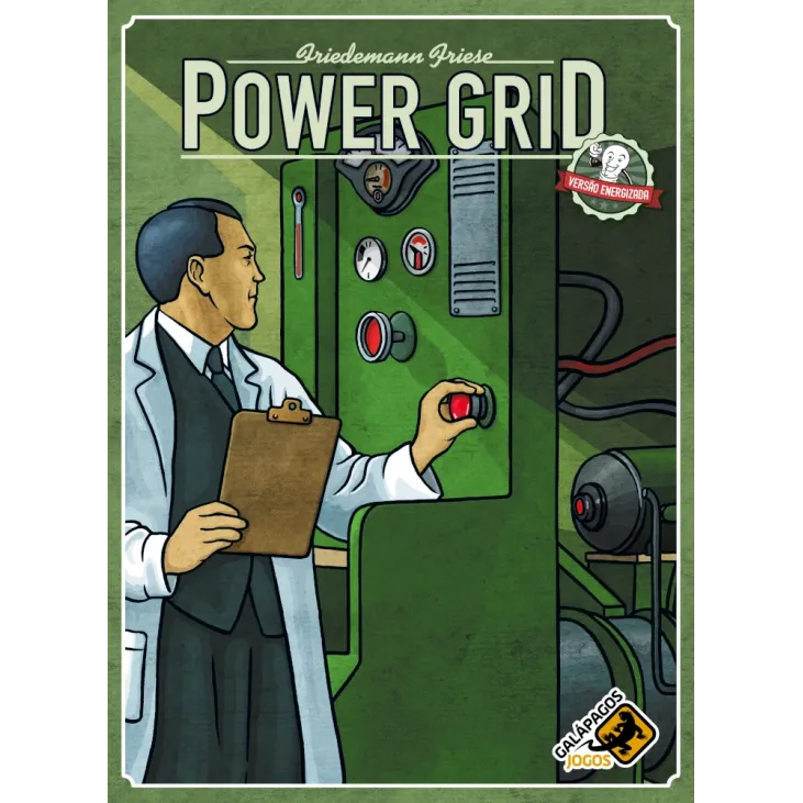 Power Grid Versão Energizada - Galápagos Jogos
