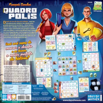Quadropolis - Galápagos Jogos