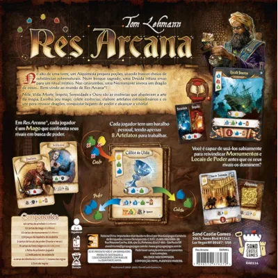 Res Arcana - Galápagos Jogos