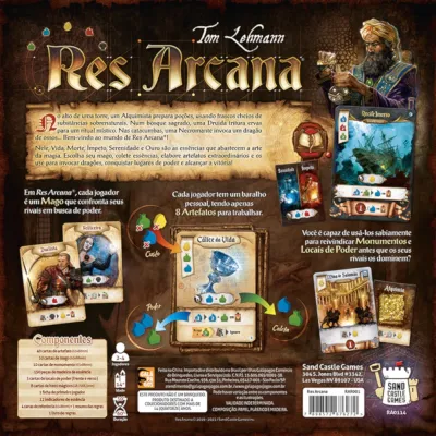 Res Arcana - Galápagos Jogos