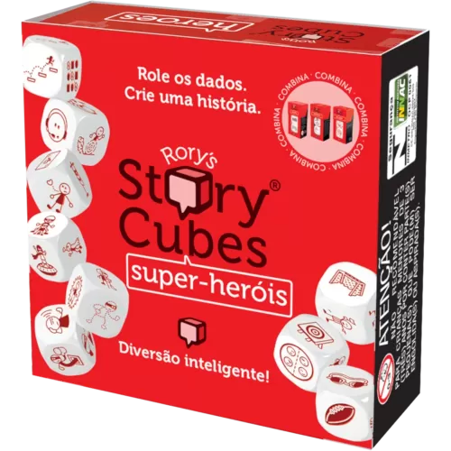 Rory's Story Cubes Super-Heróis - Galápagos Jogos