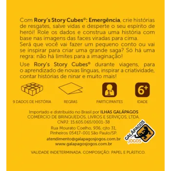 Rory's Story Cubes Emergência - Galápagos Jogos