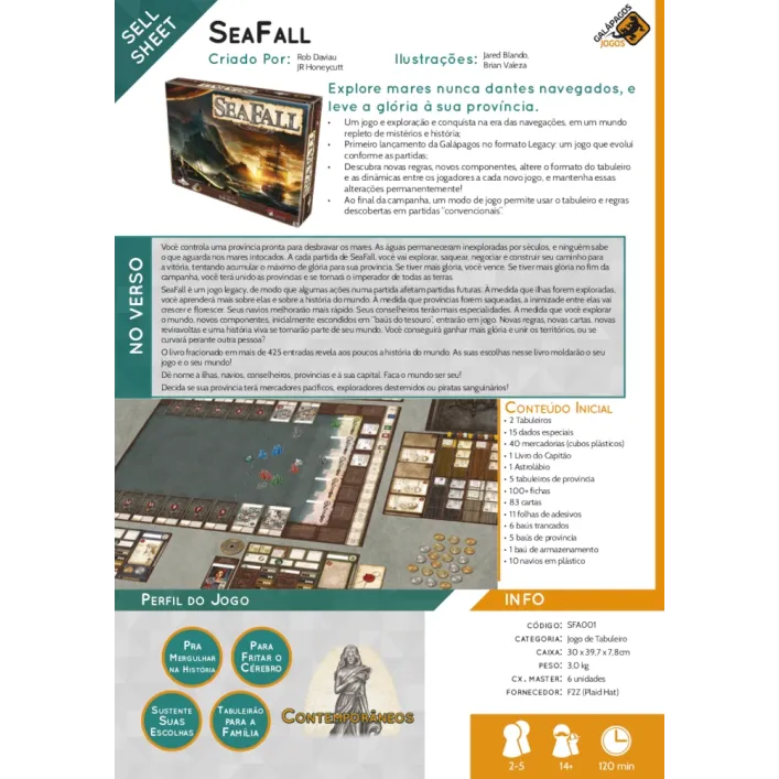 Seafall - Galápagos Jogos