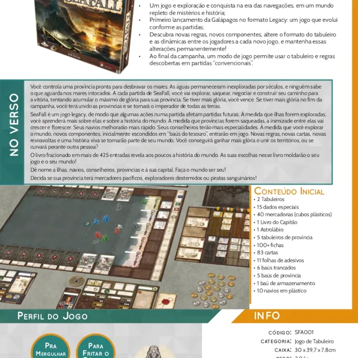 Seafall - Galápagos Jogos Seafall - Galápagos Jogos