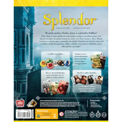 Splendor - Galápagos Jogos Splendor - Galápagos Jogos