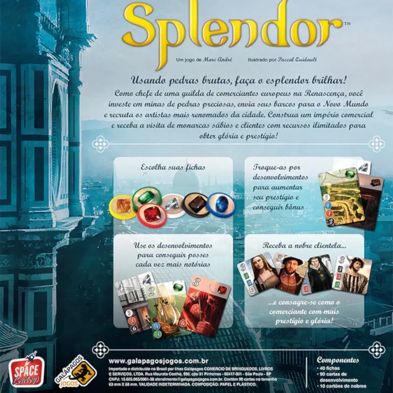 Splendor - Galápagos Jogos