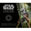 Star Wars Legion - Expansão de Unidade - Speeder Bikes 74-Z - Galápagos Jogos