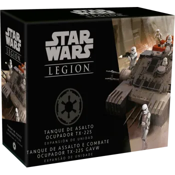 Star Wars Legion - Expansão de Unidade - Tanque de Assalto e Combate Tripulado TX-225 GAVW - Galápagos Jogos Star Wars Legion - Expansão de Unidade - Tanque de Assalto e Combate Tripulado TX-225 GAVW - Galápagos Jogos