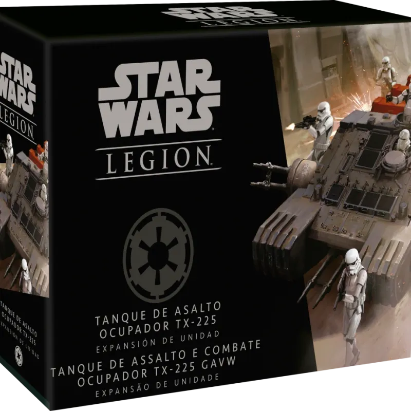 Star Wars Legion - Expansão de Unidade - Tanque de Assalto e Combate Tripulado TX-225 GAVW - Galápagos Jogos Star Wars Legion - Expansão de Unidade - Tanque de Assalto e Combate Tripulado TX-225 GAVW - Galápagos Jogos