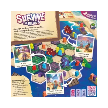 Survive: The Island (Edição Revisada) - Galápagos Jogos