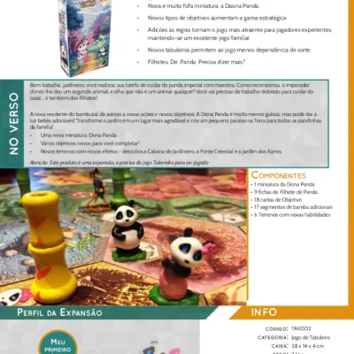 Takenoko: Chibis - Galapagos Jogos