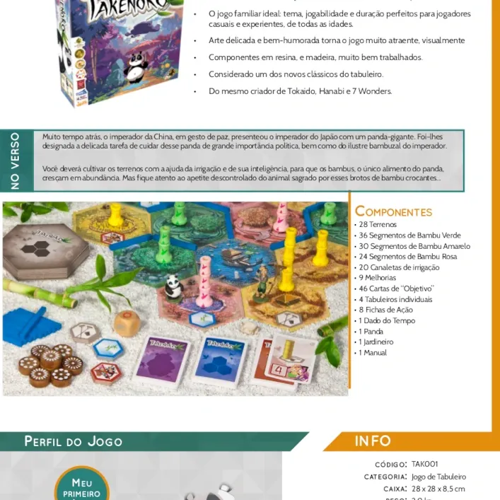 Takenoko - Galápagos Jogos