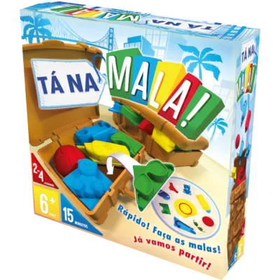 Tá na Mala! (4 jogadores) - Galápagos Jogos Tá na Mala! (4 jogadores) - Galápagos Jogos