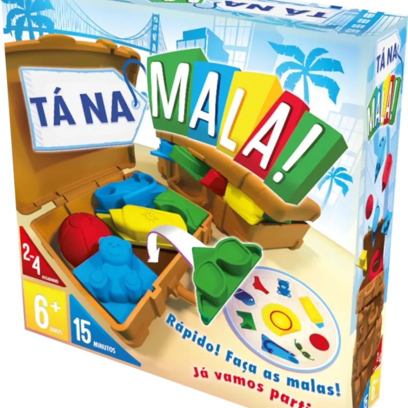 Tá na Mala! (4 jogadores) - Galápagos Jogos