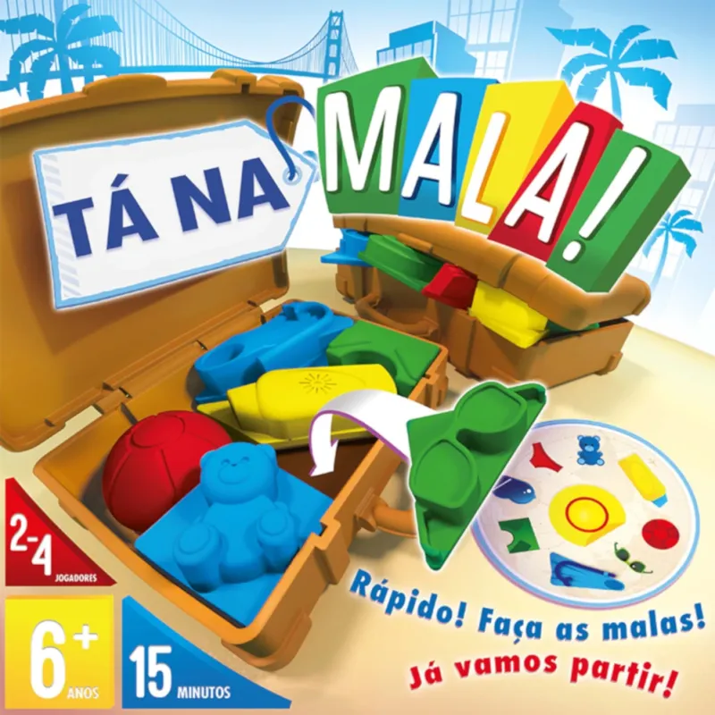 Tá na Mala! (4 jogadores) - Galápagos Jogos