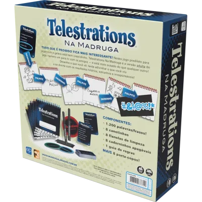 Telestrations na Madruga - Galápagos Jogos Telestrations na Madruga - Galápagos Jogos