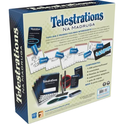 Telestrations na Madruga - Galápagos Jogos Telestrations na Madruga - Galápagos Jogos