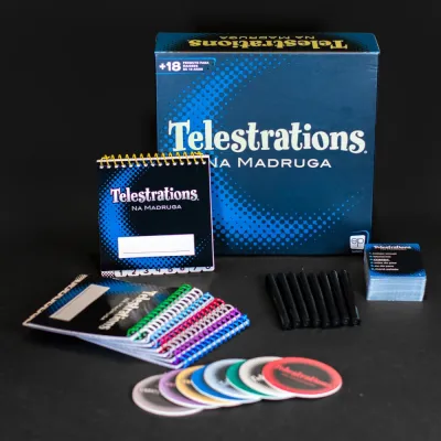 Telestrations na Madruga - Galápagos Jogos