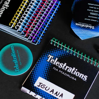 Telestrations na Madruga - Galápagos Jogos