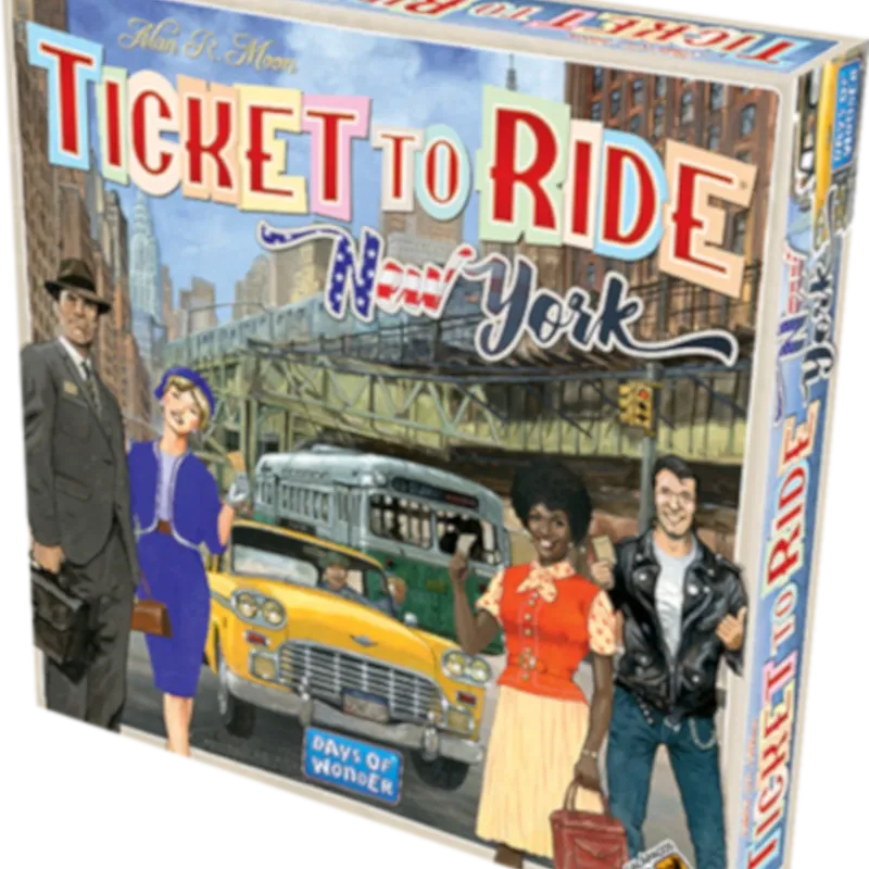 Ticket to Ride New York - Galápagos Jogos