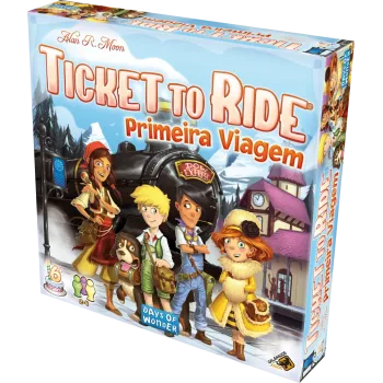 Ticket to Ride Primeira Viagem - Galápagos Jogos