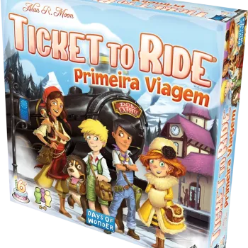 Ticket to Ride Primeira Viagem - Galápagos Jogos