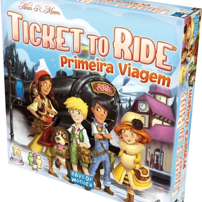 Ticket to Ride Primeira Viagem - Galápagos Jogos
