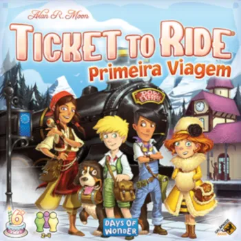 Ticket to Ride Primeira Viagem - Galápagos Jogos Ticket to Ride Primeira Viagem - Galápagos Jogos