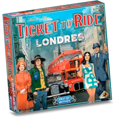 Ticket to Ride Londres - Galápagos Jogos Ticket to Ride Londres - Galápagos Jogos