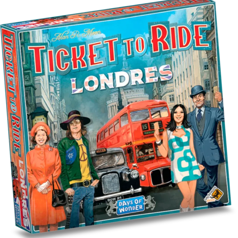 Ticket to Ride Londres - Galápagos Jogos Ticket to Ride Londres - Galápagos Jogos