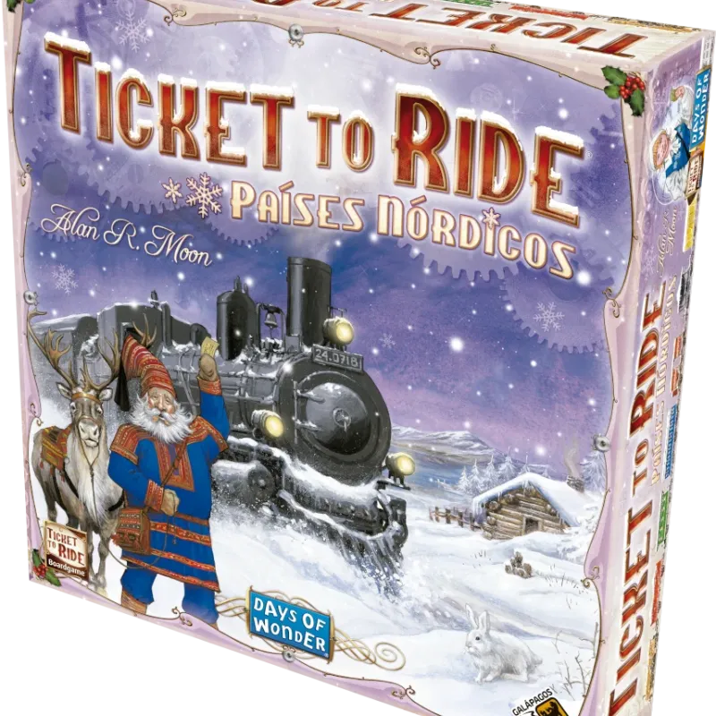 Ticket to Ride Países Nórdicos - Galapagos Jogos