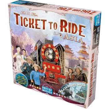 Ticket to Ride Expansão Ásia - Galápagos Jogos