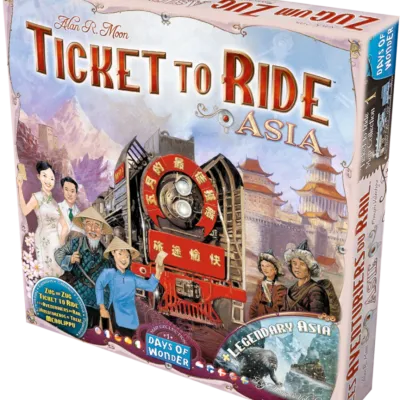 Ticket to Ride Expansão Ásia - Galápagos Jogos