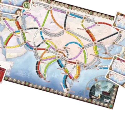 Ticket to Ride Expansão Ásia - Galápagos Jogos