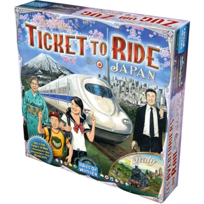 Ticket to Ride Expansão Japão e Itália - Galápagos Jogos