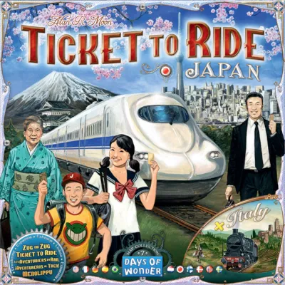 Ticket to Ride Expansão Japão e Itália - Galápagos Jogos