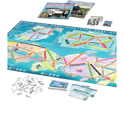 Ticket to Ride Expansão Japão e Itália - Galápagos Jogos