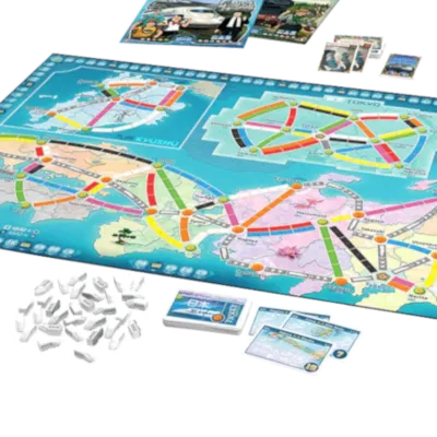 Ticket to Ride Expansão Japão e Itália - Galápagos Jogos