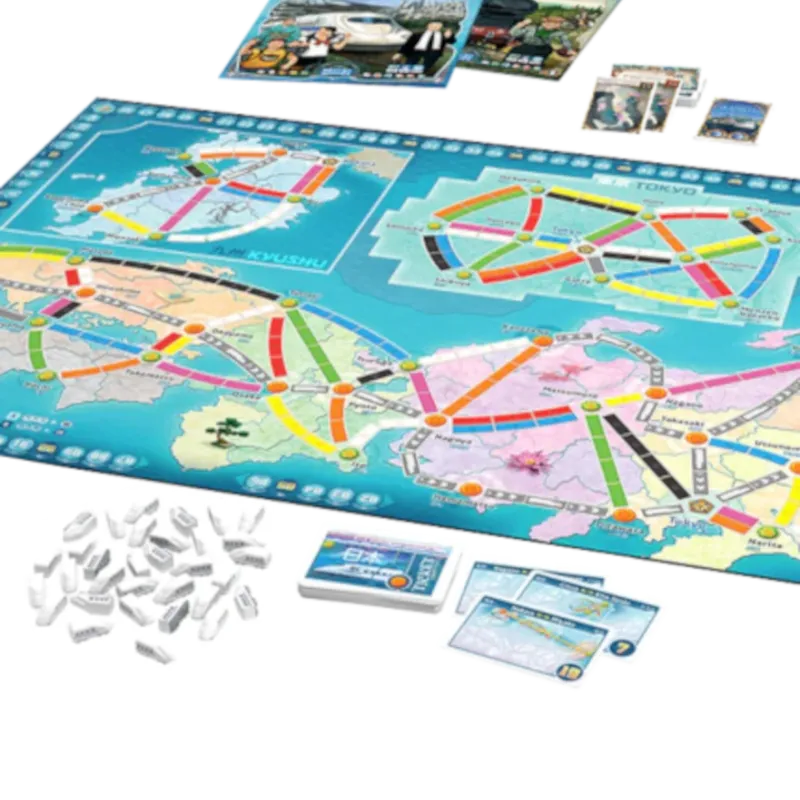 Ticket to Ride Expansão Japão e Itália - Galápagos Jogos