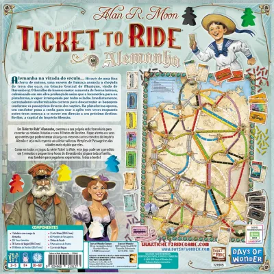 Ticket to Ride: Alemanha - Galápagos Jogos