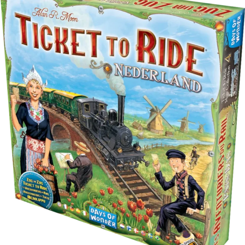 Ticket to Ride Expansão Holanda - Galápagos Jogos