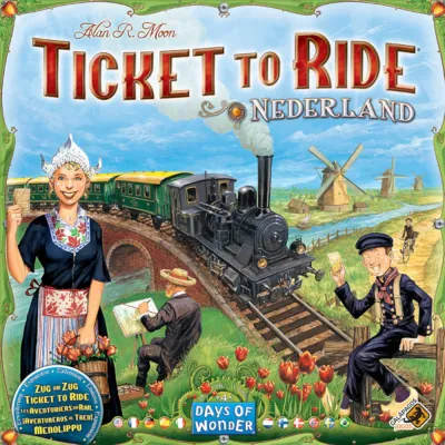 Ticket to Ride Expansão Holanda - Galápagos Jogos