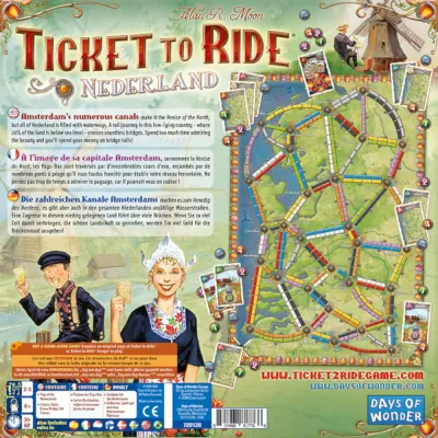 Ticket to Ride Expansão Holanda - Galápagos Jogos