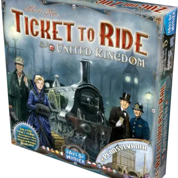 Ticket to Ride Expansão Reino Unido e Pensilvânia - Galápagos Jogos