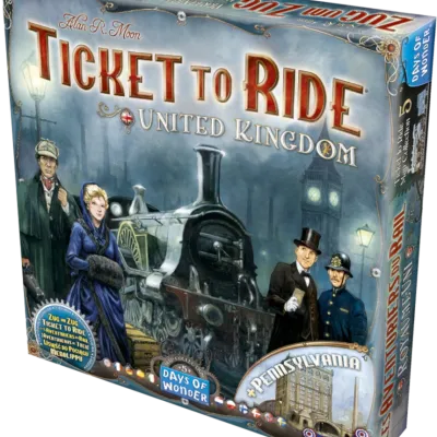 Ticket to Ride Expansão Reino Unido e Pensilvânia - Galápagos Jogos