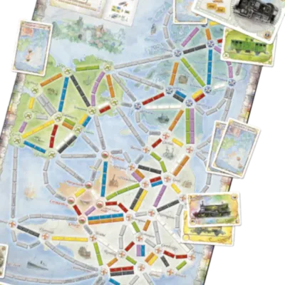 Ticket to Ride Expansão Reino Unido e Pensilvânia - Galápagos Jogos