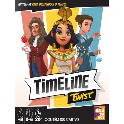 Timeline Twist - Galápagos Jogos Timeline Twist - Galápagos Jogos