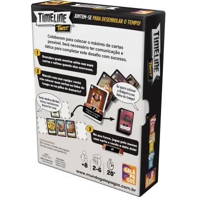 Timeline Twist - Galápagos Jogos Timeline Twist - Galápagos Jogos